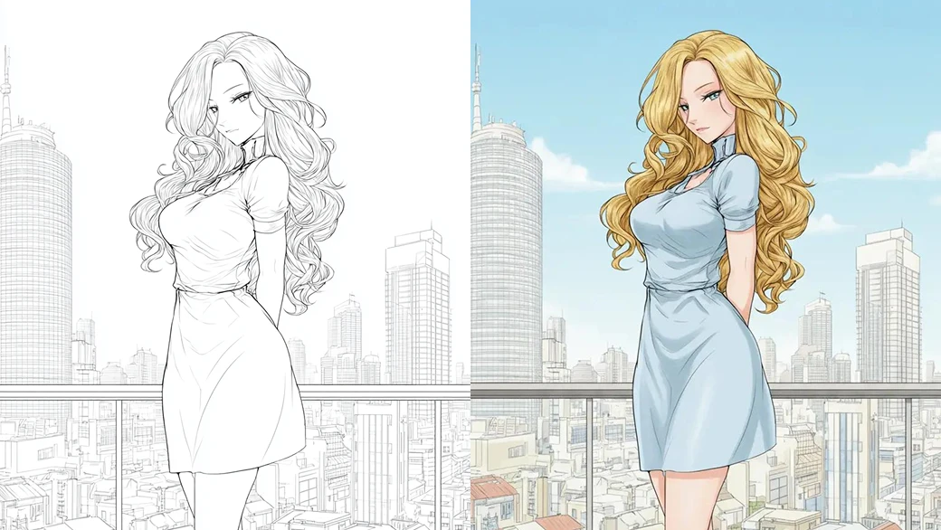 couverture colorisation automatique