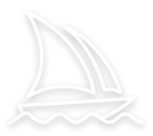 a white icon of midjourney